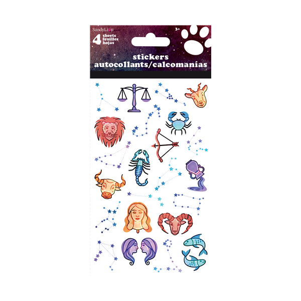 Signs and Stars Astrology Sticker Sheets