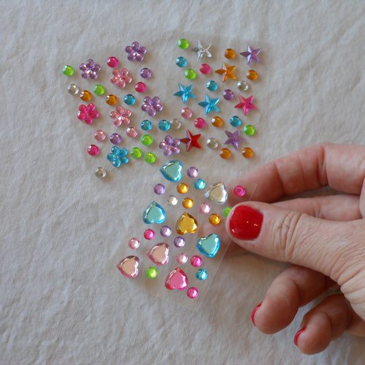 Gemstone 3D Mini Stickers