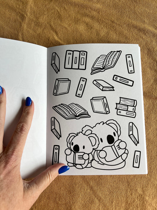 Color Your Own Sticker Book