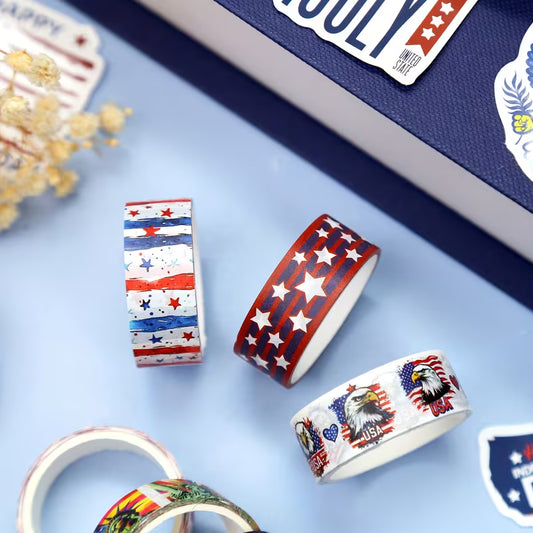 Patriotic Washi Tape, Set of 2