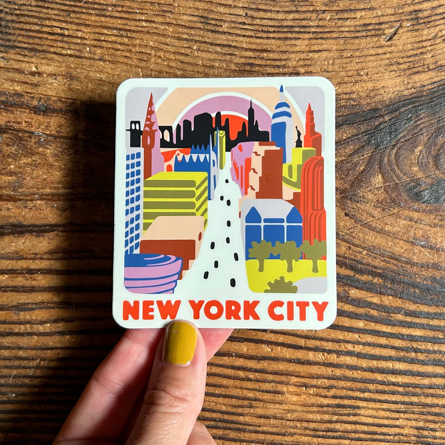 NYC New York City Sticker / Waterproof Vinyl Decal