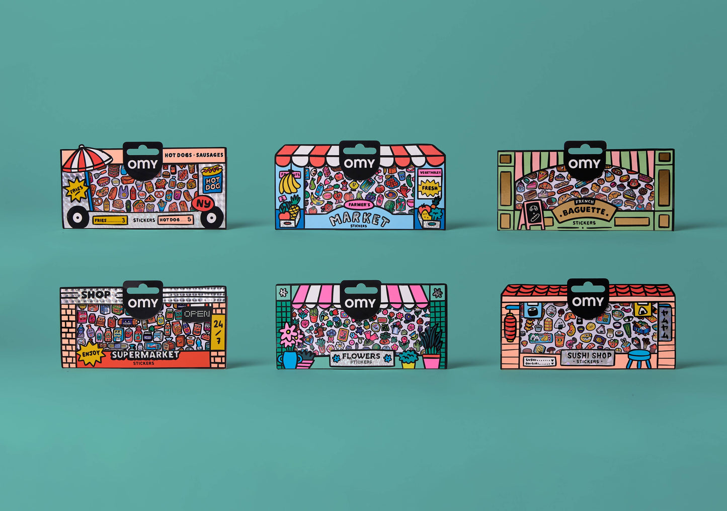 BOUTIQUE Sticker Pack by OMY