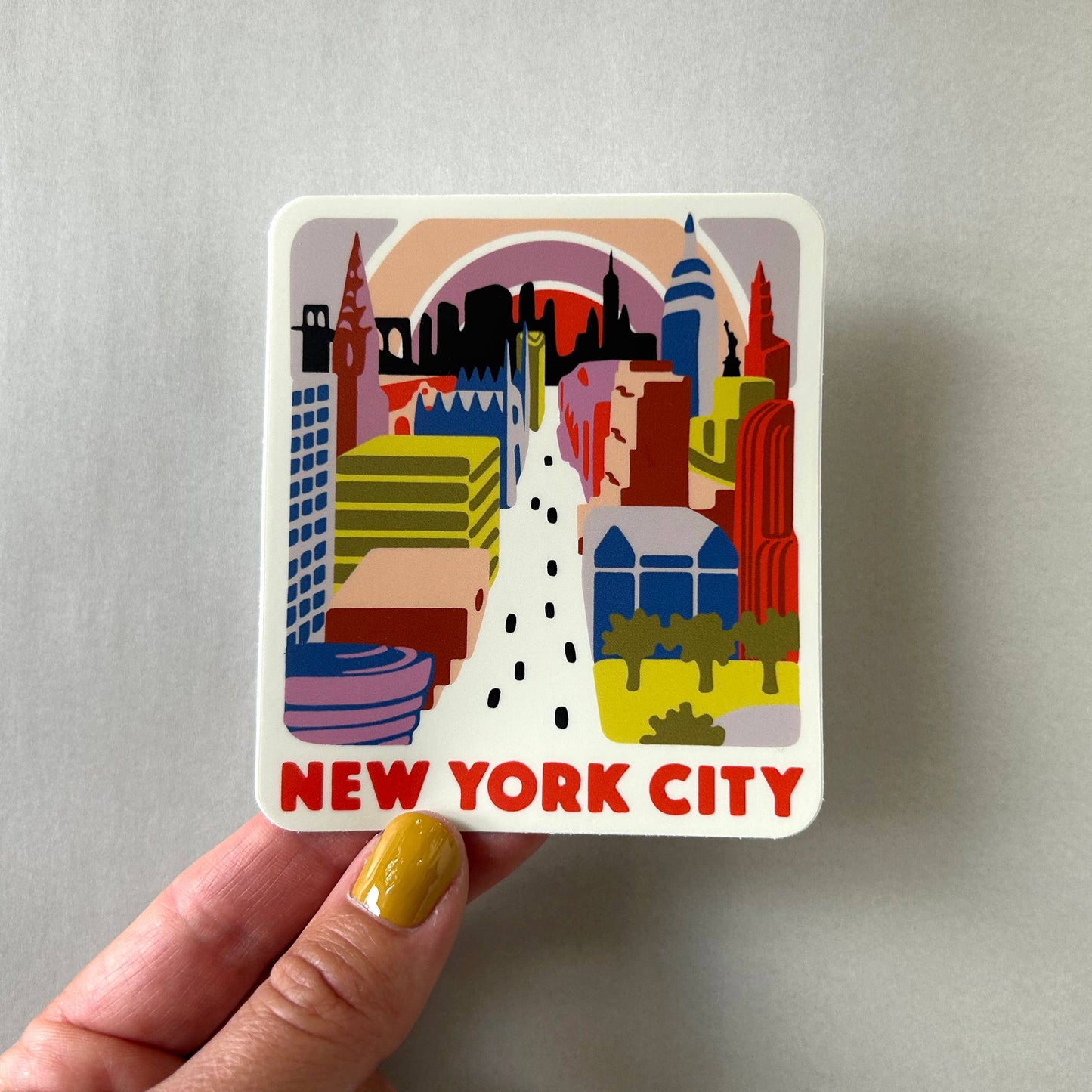 NYC New York City Sticker / Waterproof Vinyl Decal