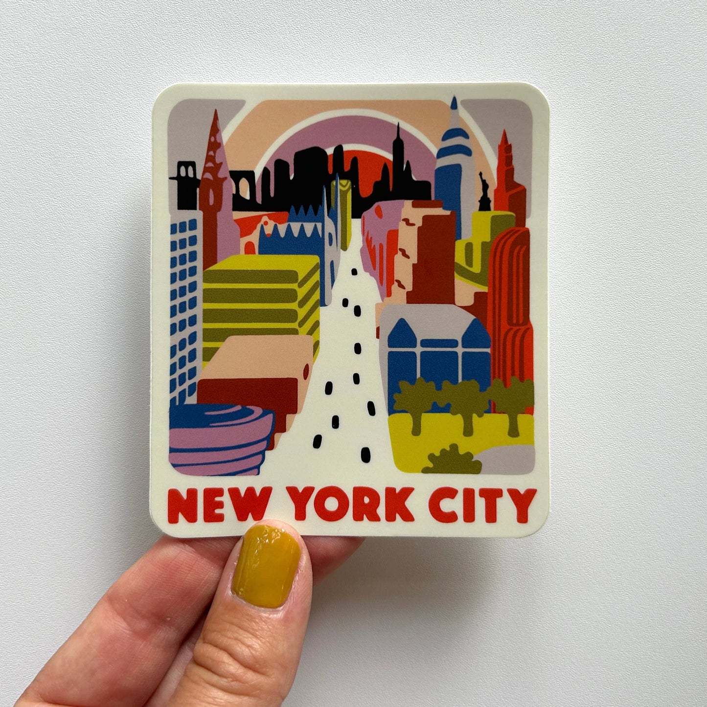 NYC New York City Sticker / Waterproof Vinyl Decal
