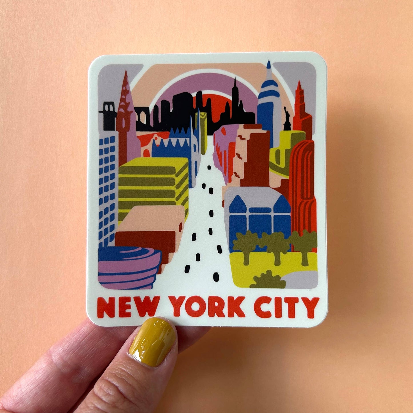 NYC New York City Sticker / Waterproof Vinyl Decal