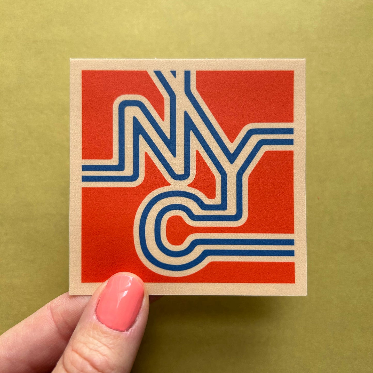 NYC New York City Sticker / Waterproof Vinyl Decal