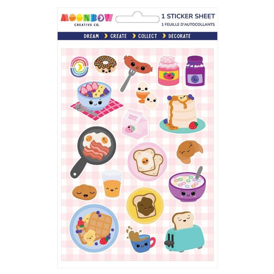 Breakie Buds Glossy Sticker Sheet by Moonbow Creative