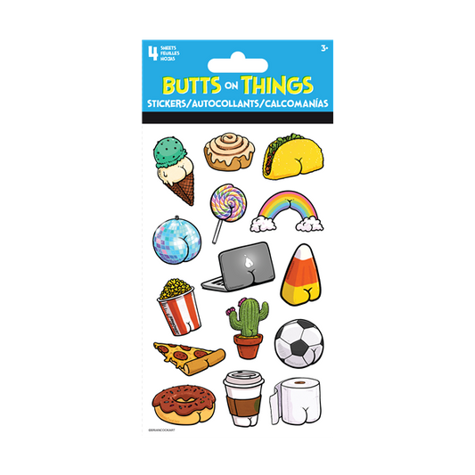 Bootylicious Snack Attack Sticker Sheets