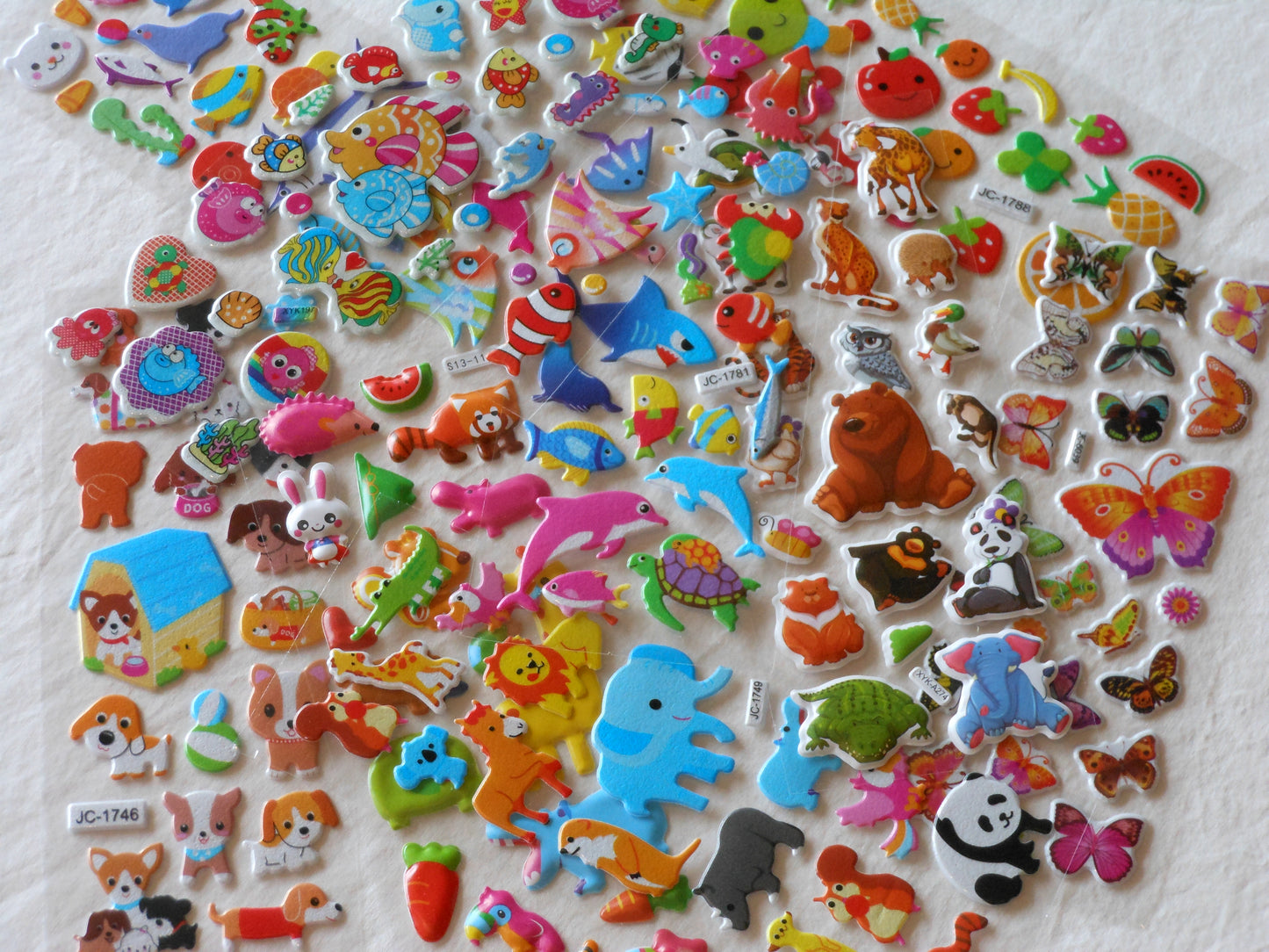 Puffy Sticker Sheets