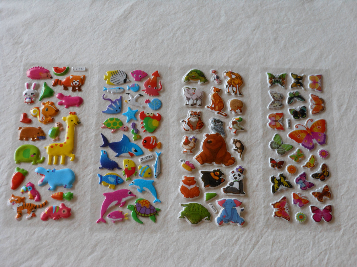 Puffy Sticker Sheets