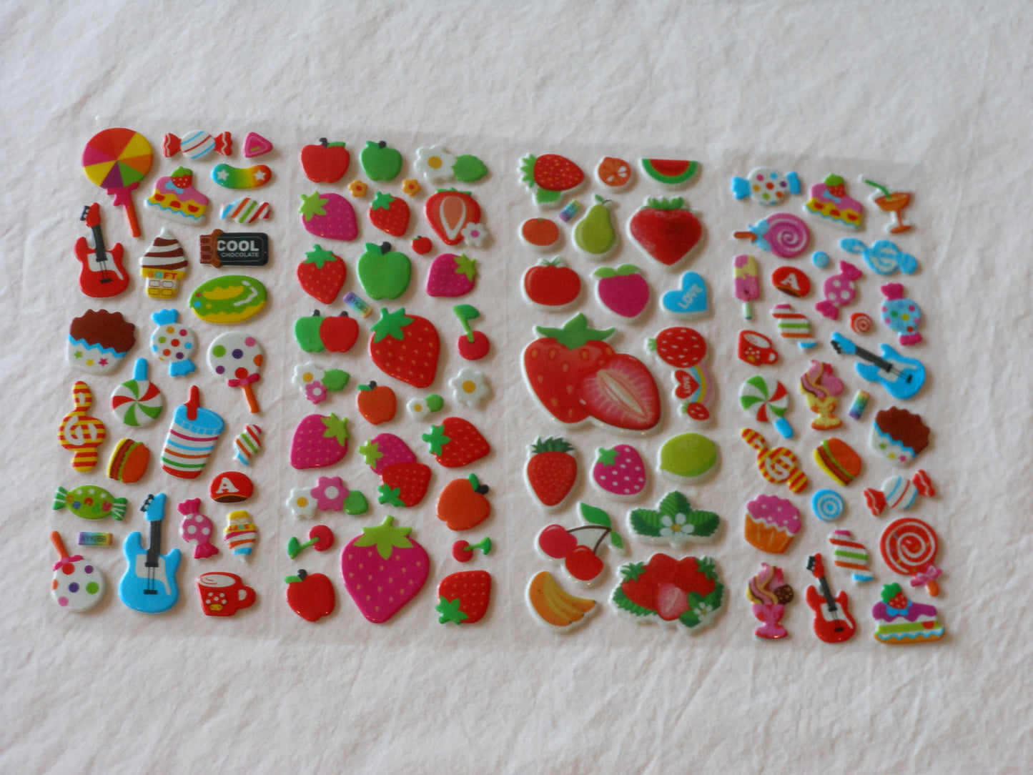 Puffy Sticker Sheets