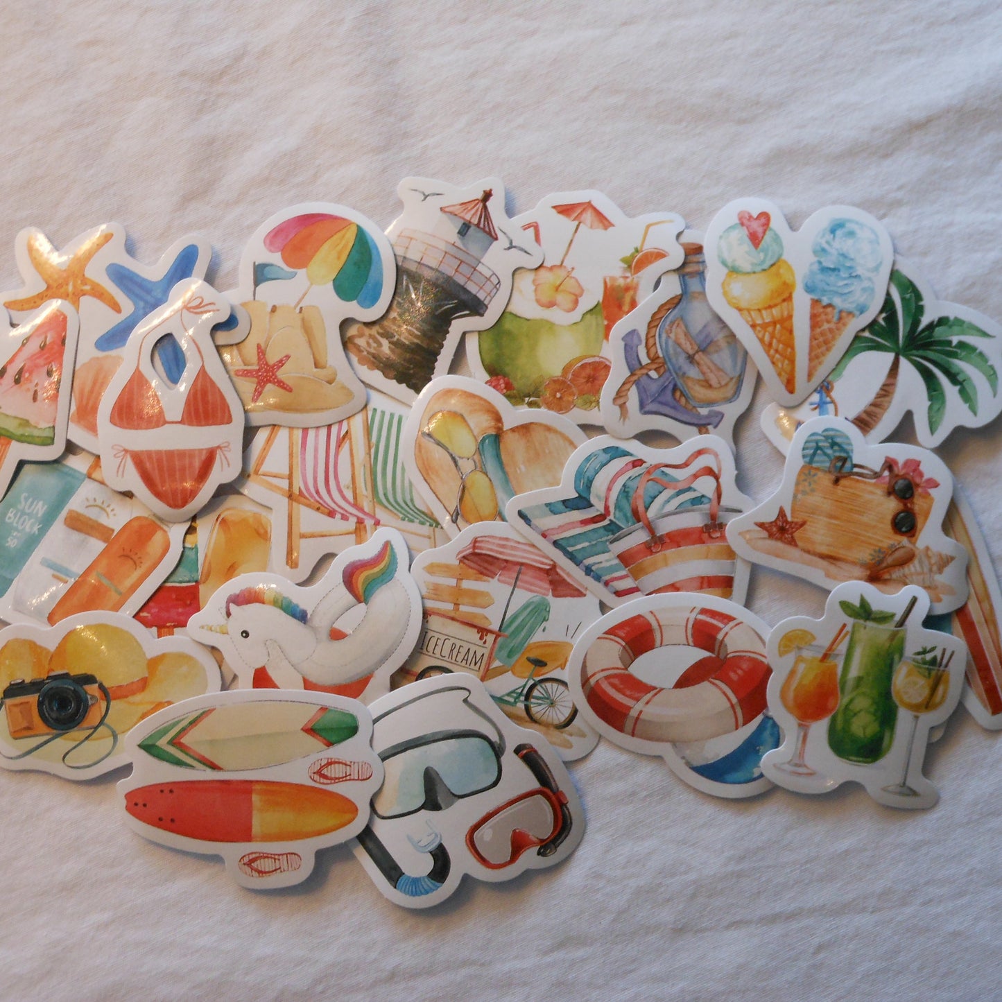 Summer at the Beach Mini Sticker Box Set