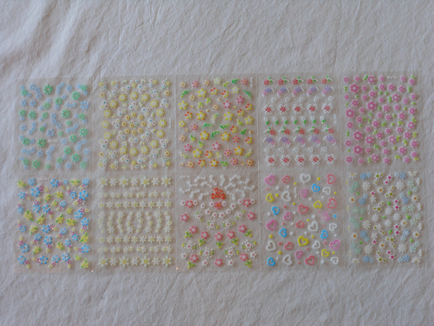Cute Flower Nail Decals