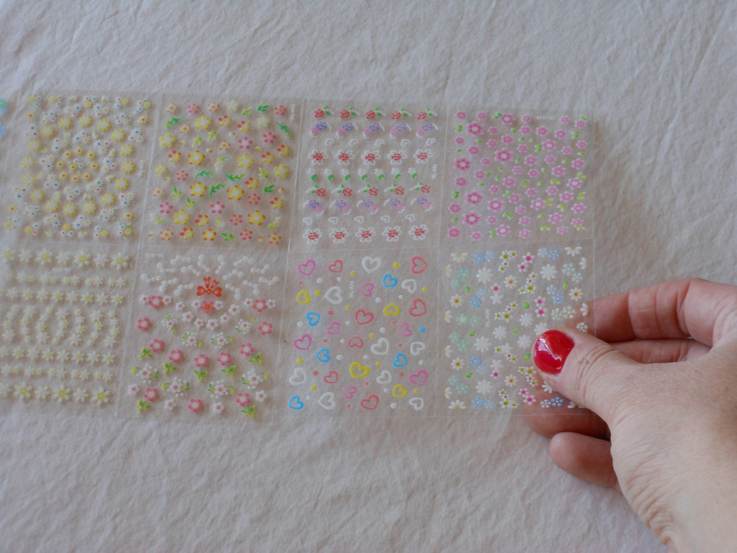 Cute Flower Nail Decals