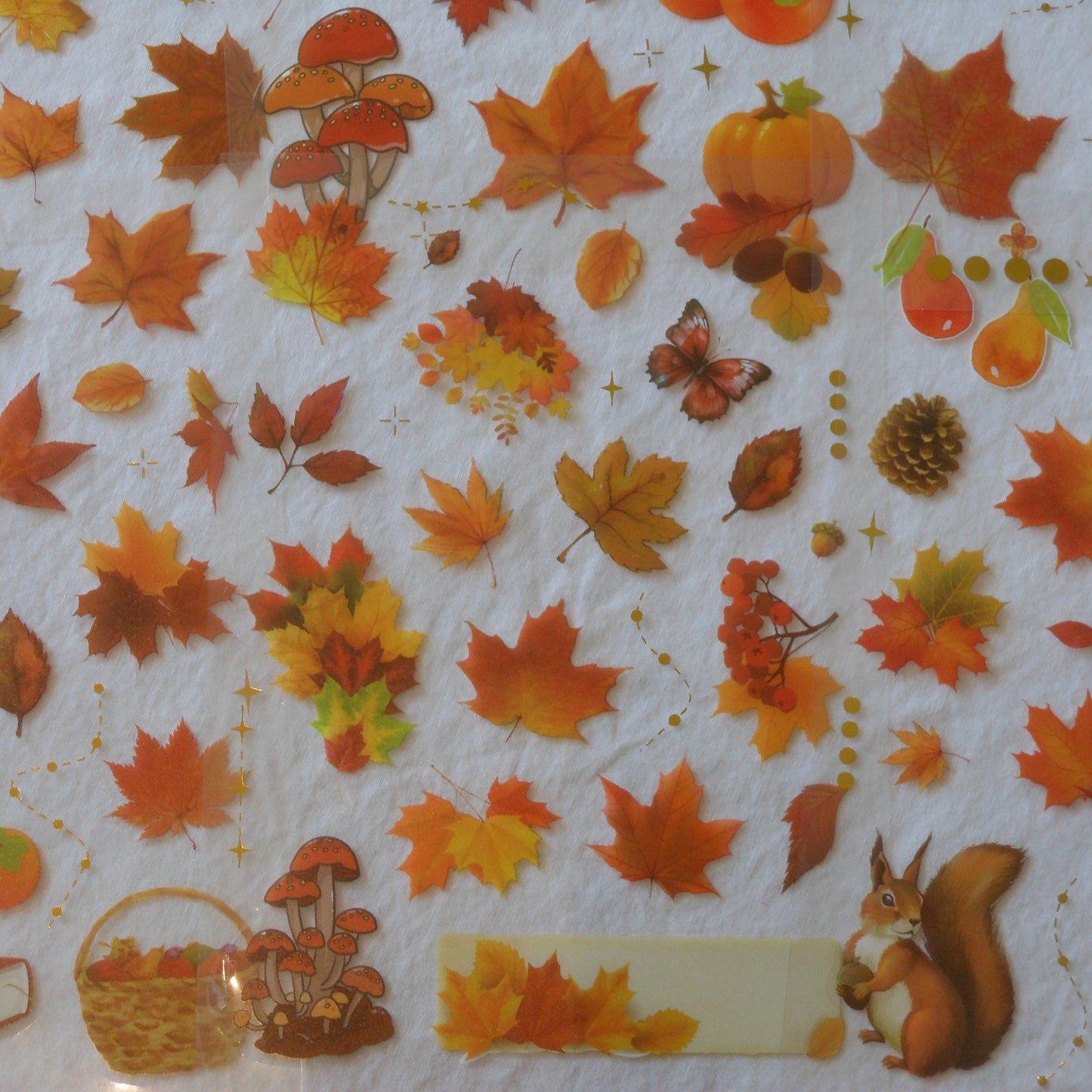 Leaves and Foliage Sticker Sheets