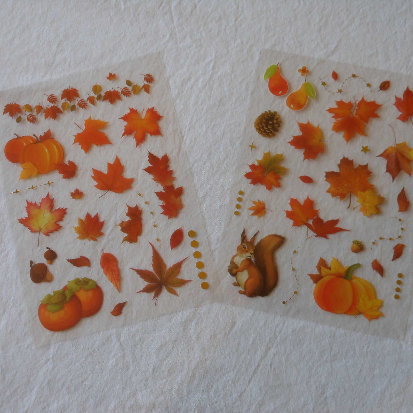 Leaves and Foliage Sticker Sheets