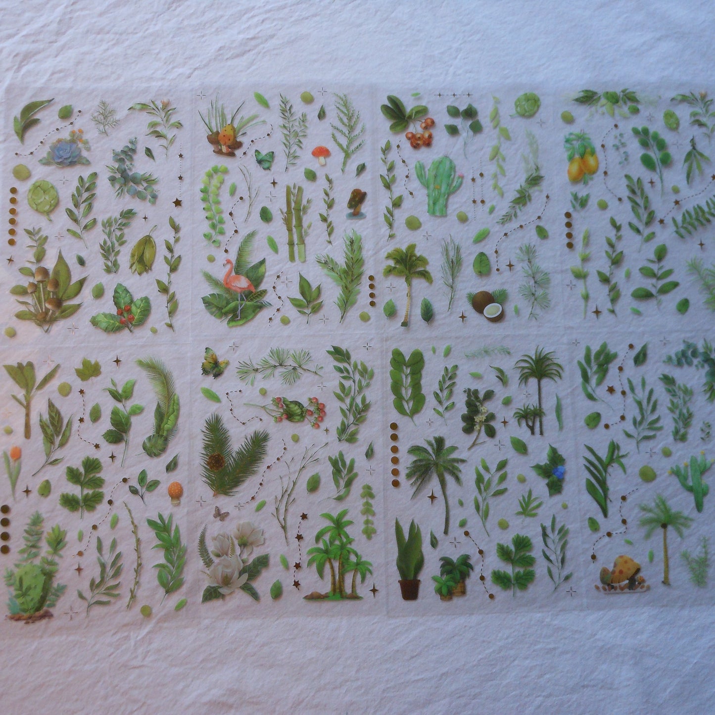 Leaves and Foliage Sticker Sheets