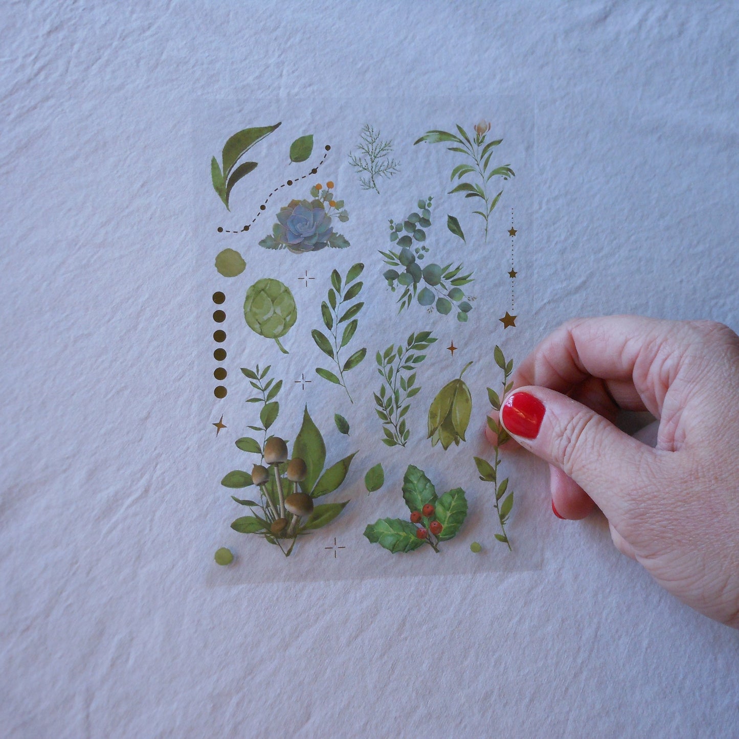 Leaves and Foliage Sticker Sheets