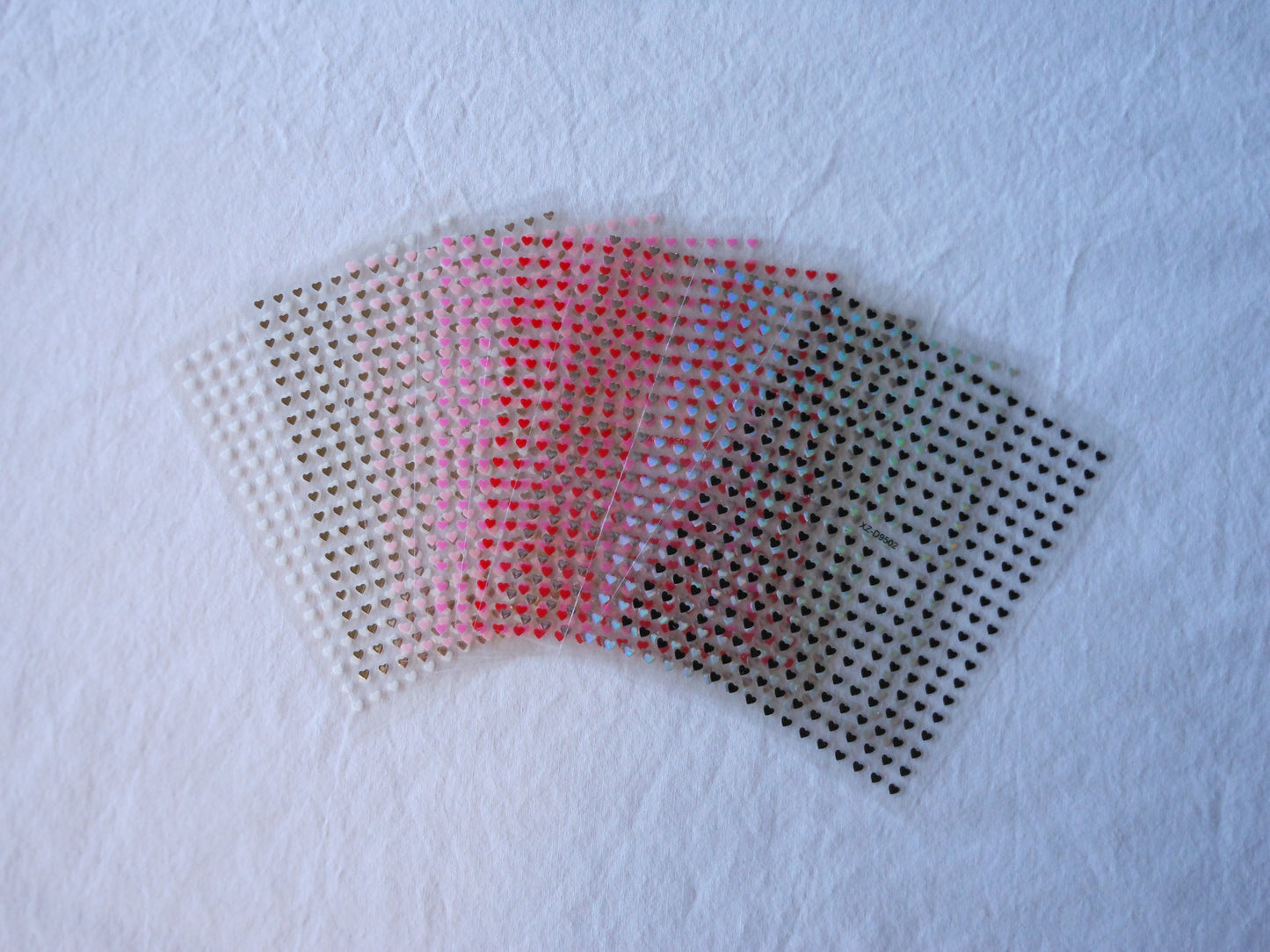 Mini Hearts Nail Decals