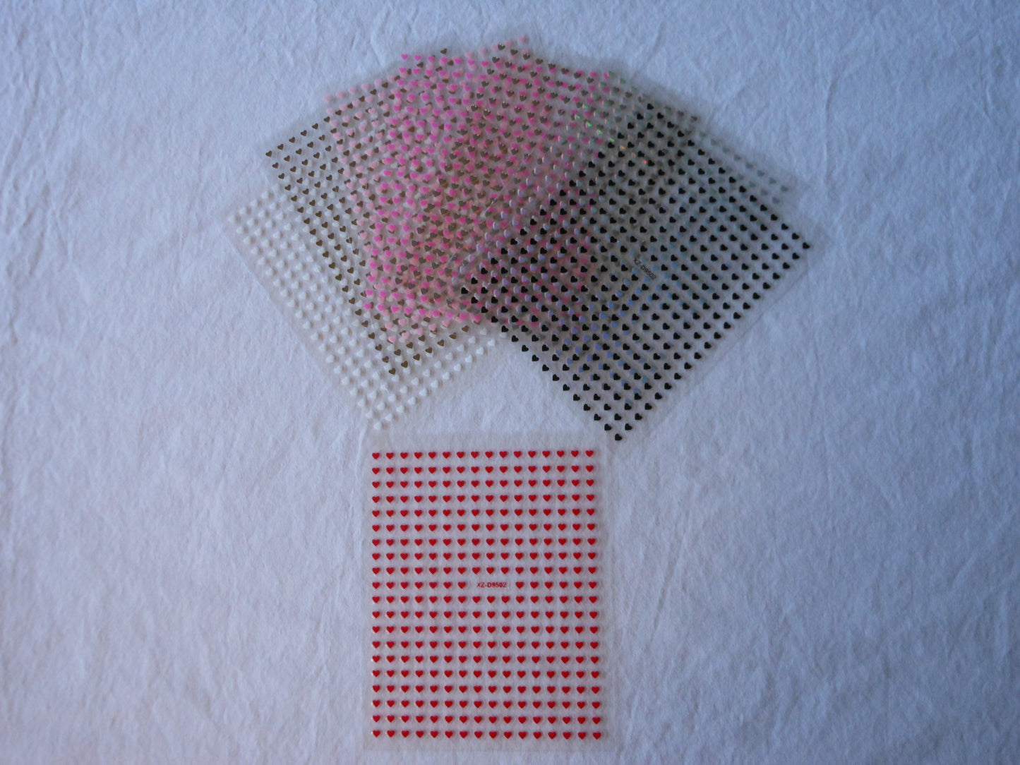 Mini Hearts Nail Decals