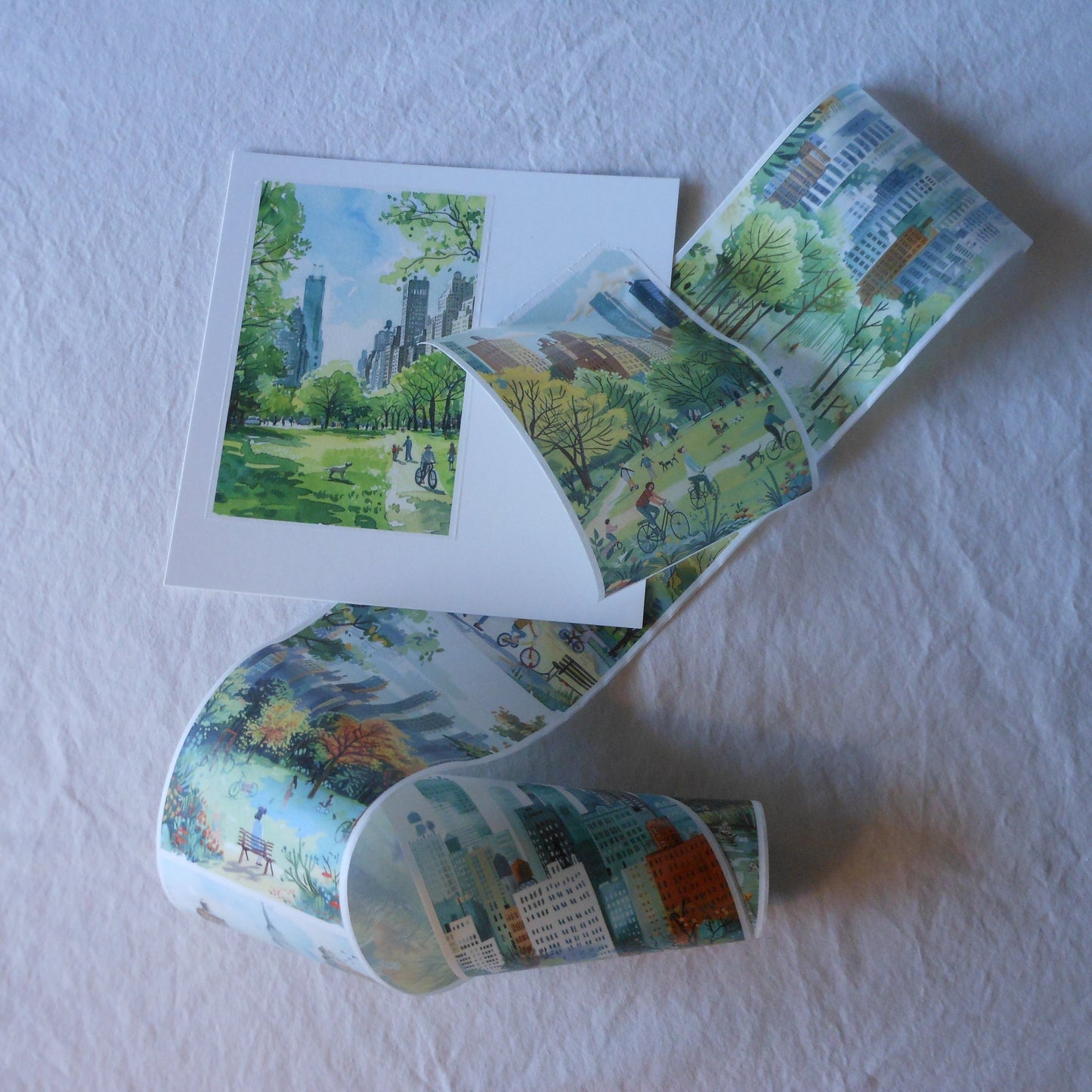 Large Scenic New York City Washi