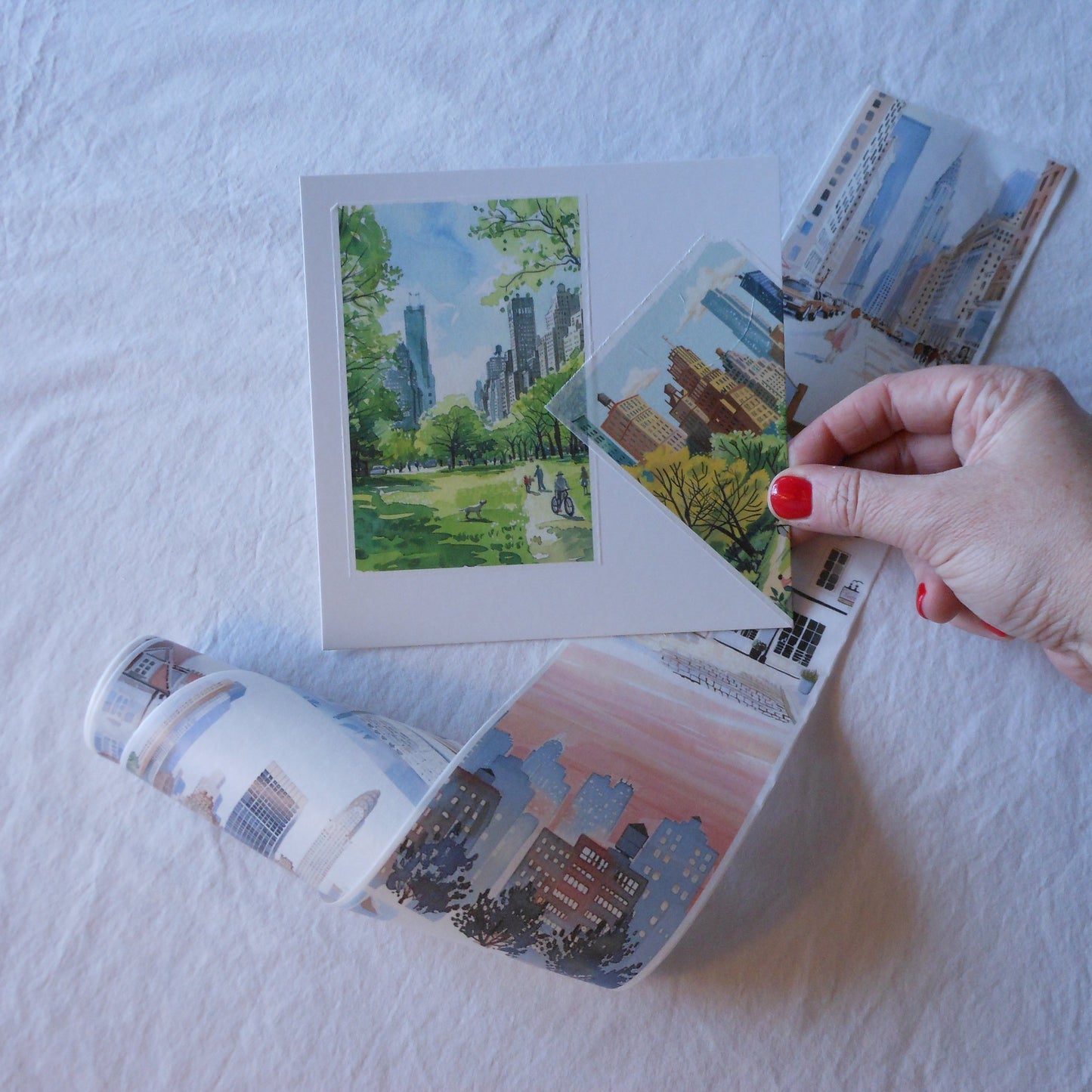 Large Scenic New York City Washi