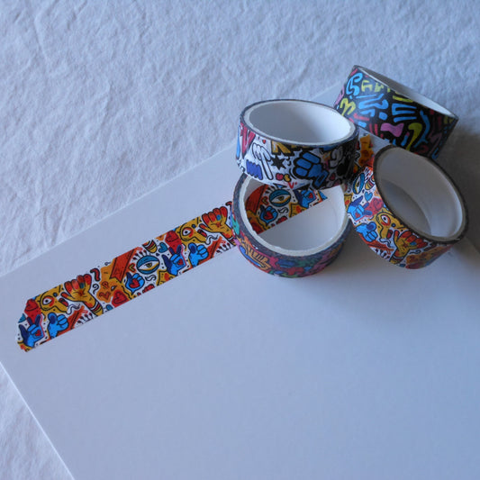 Graffiti Washi Tape, Set of 2
