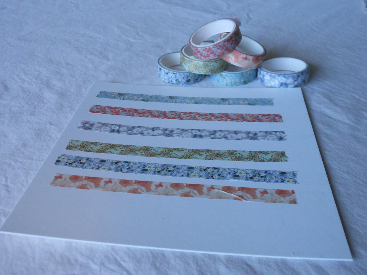 Floral Foil Washi Tape, Set of 3