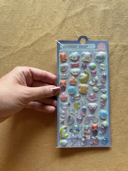 Bubble Sticker Sheet