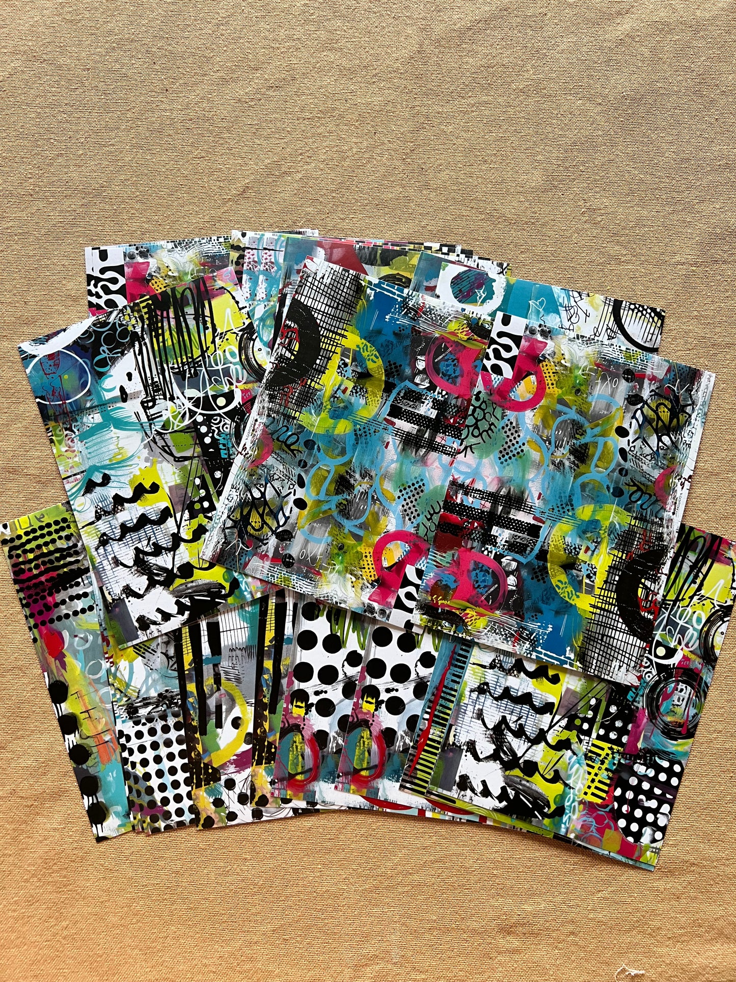 Graffiti Print, Large Sticker Sheets - 24 pack
