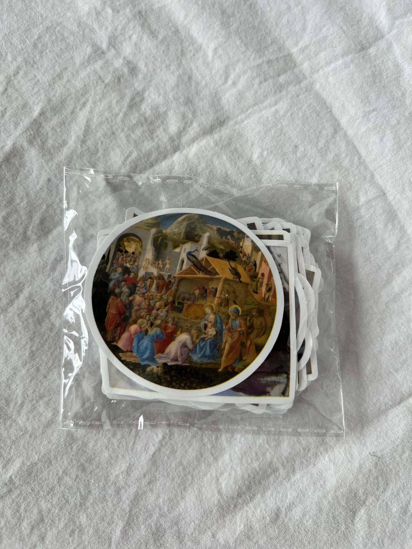 Classical European Oil Painting Stickers