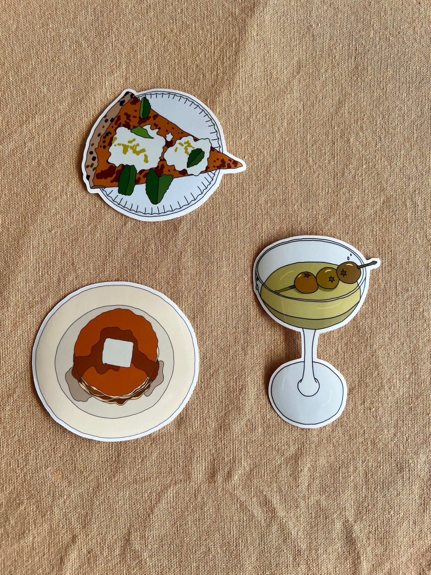 Pancake Press Signature Sticker