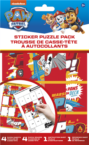 Paw Patrol Sticker Puzzle Book