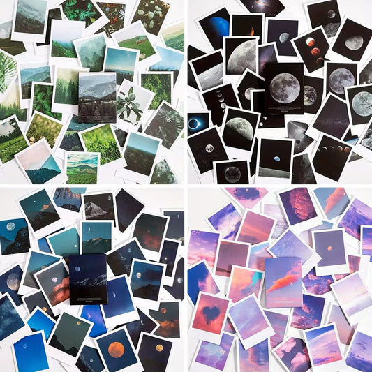 30pcs Landscape and Nature Stickers Set