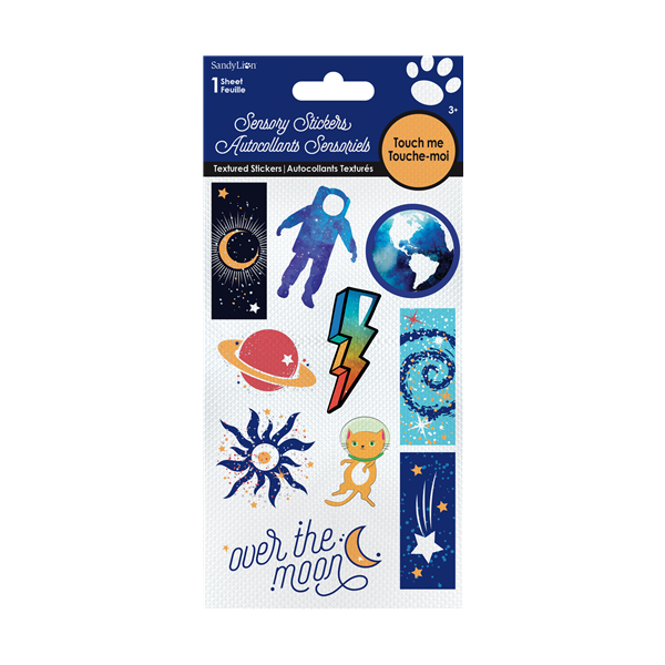 Space Case Sensory Sticker Sheet