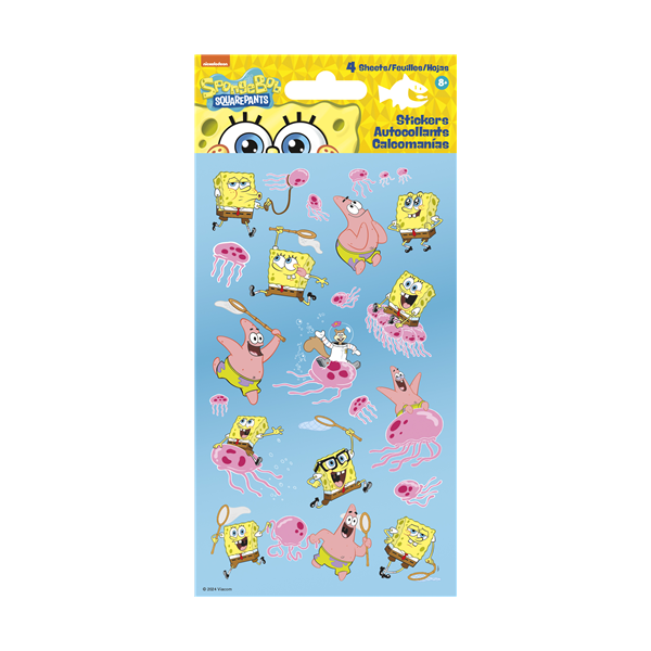 SpongeBob Squarepants Sticker Sheets