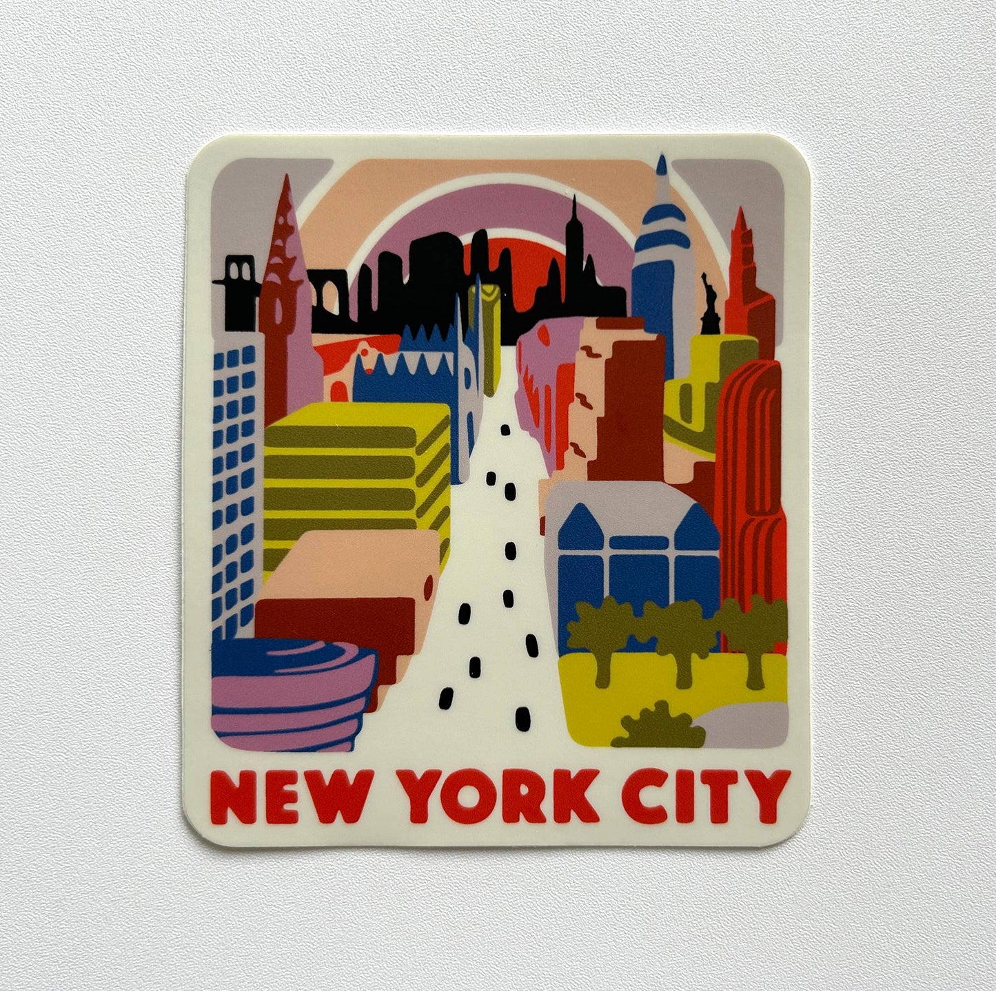 NYC New York City Sticker / Waterproof Vinyl Decal
