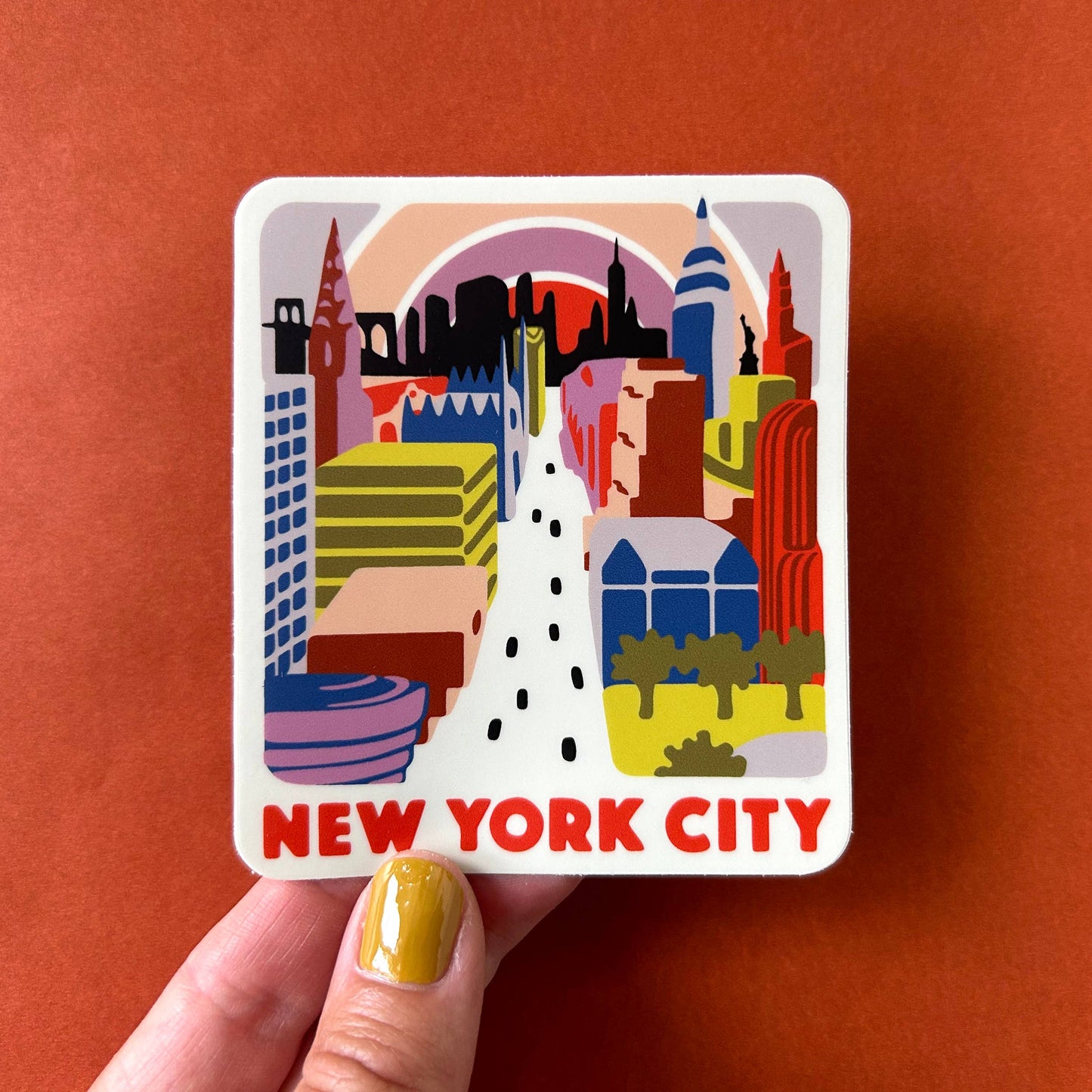 NYC New York City Sticker / Waterproof Vinyl Decal