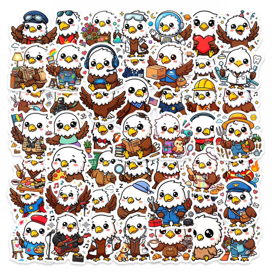 Patriotic Eagles, Pack of 10