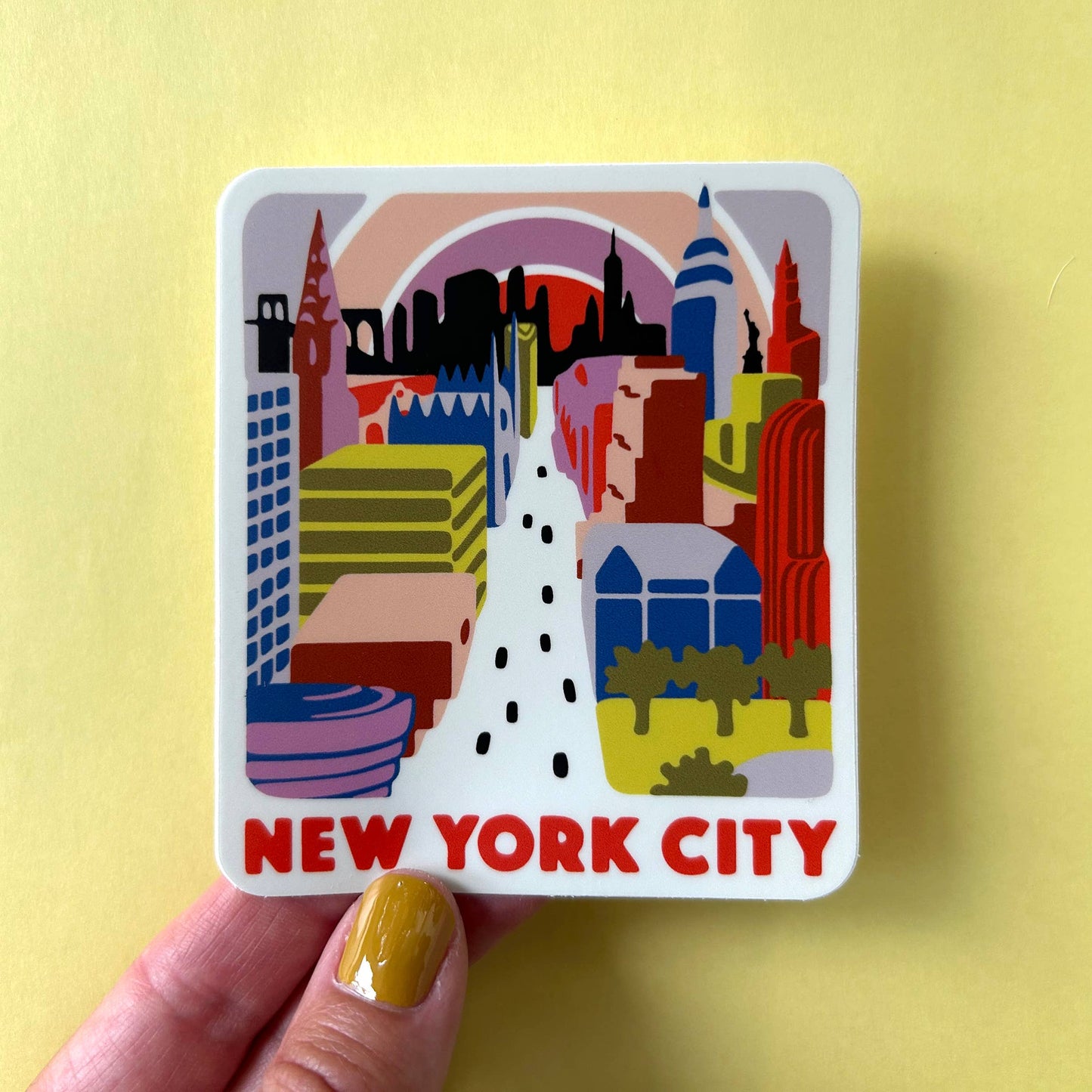 NYC New York City Sticker / Waterproof Vinyl Decal