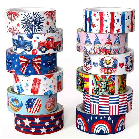 Patriotic Washi Tape, Set of 2
