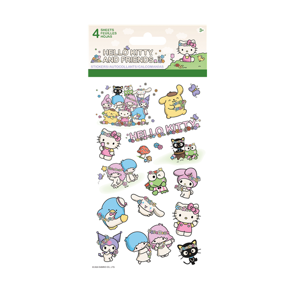 Hello Kitty + Friends Sticker Sheet