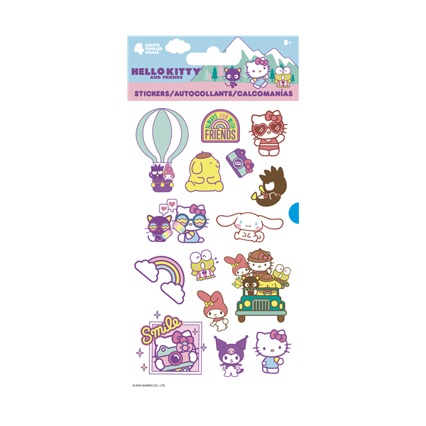 Hello Kitty + Friends Sticker Sheet